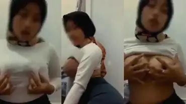 Hijab Indo Remas Toket Gede Bulat Sampe Memek Basah